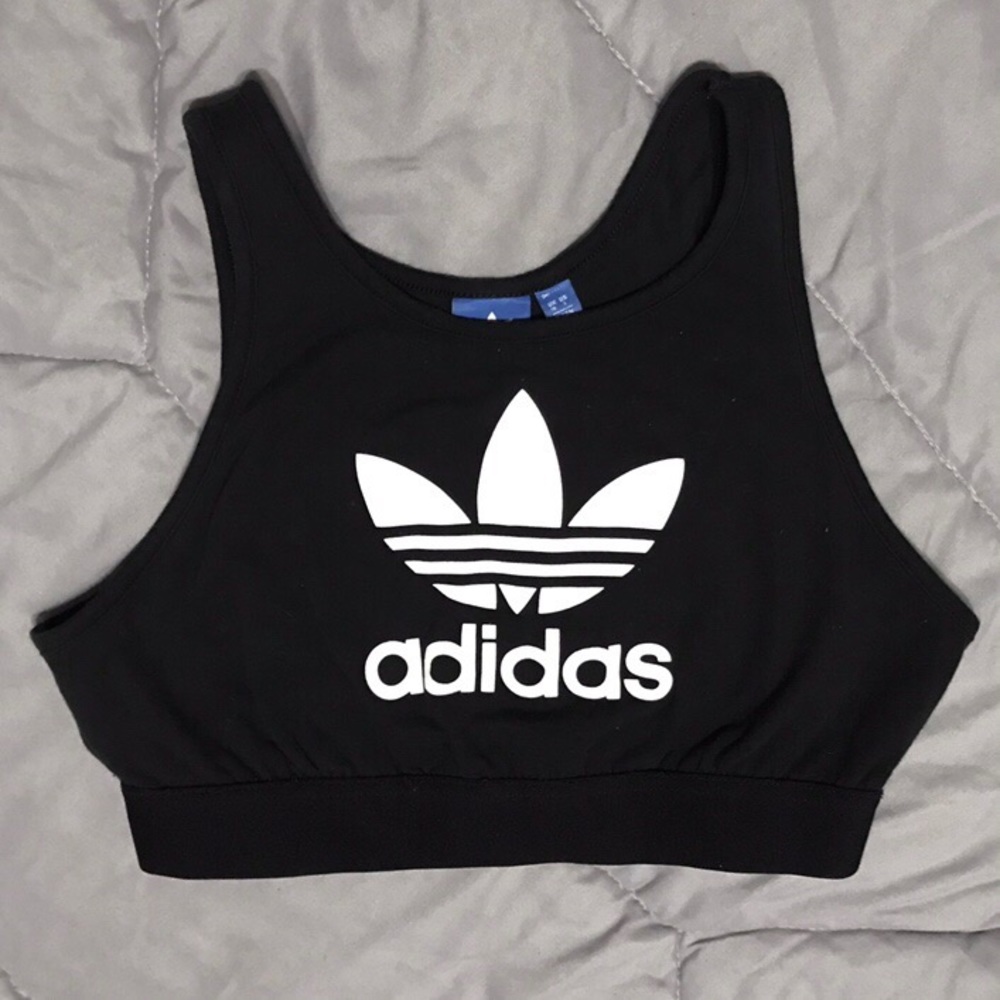 ADIDAS sports bra in comfy cotton fabric